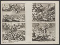 Illustrations to the Book of Revelations, chapters 8 to 10