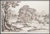 Landscape with a mill