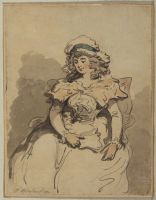 Young lady, seated (formerly 'The Pensive Maid')