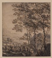 Landscape with trees