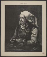 Woman from Plougastel, Brittany (Bretonne de Plougastel (Finistère))
