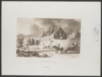 House in which Buonaparte slept the night before the Battle