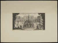 Series of scenes showing landscapes and classical buildings