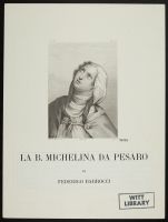 Portrait of 'La B. Michelena da Pesaro'