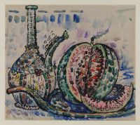 Nature morte avec pastèque (Still Life with Watermelon)