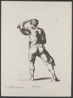 Male figure with club