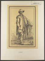 Man with sickle and tools, standing, from "Rustic Figures after Nature"