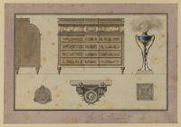 Designs of furniture and ornaments
