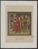King Donaut with his councillors