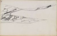 Page of a sketchbook - blank page (recto)