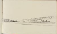Page of a sketchbook - blank page (recto)