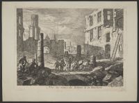 View of the ruins from the inside of the slaughterhouse