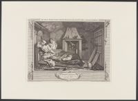 Industry and Idleness - Idle 'Prentice Returned from Sea, (ampersand) in a Garrett with a Common Prostitute