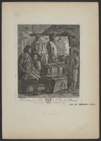 Blacksmith at his forge
