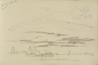 Cloud study with Venetian skyline