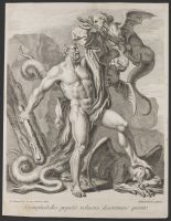 The Fifth Labour of Hercules - The Killing of the Carnivorous  Birds Near Lake Stymphalis in Arcadia
