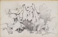 Studies of sailing vessels (recto)