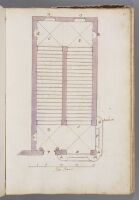 Page 40. Ground plan of a staircase.