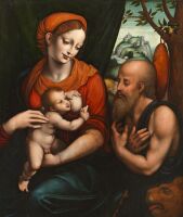 Virgin and Child with Saint Jerome