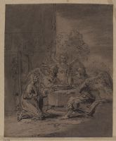 Abraham entertaining the angels