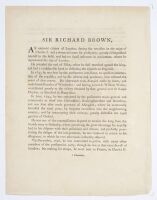 Sir Richard Brown