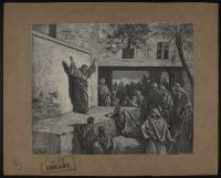 Micah exhorting the Israelites to repentance