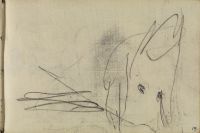 Page of a sketchbook (recto)