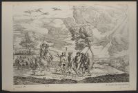 Landscape with shepherds and soldiers