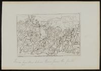 Furius Camillus liberating Rome from the Gauls