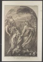 S. Pietro Apostolo passeggiante sul Mare [S. Peter Apostle travelling across the Sea]