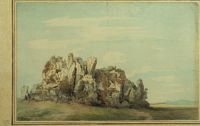 Landscape with rocks - Roche Rock, Cornwall