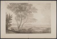 An Open View of the Sea and Distant Hilly Coasts