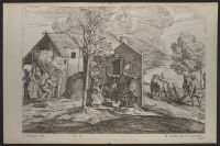 Landscape with peasants