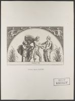 Plate 7 of ‘Le pitture antiche del sepolcro de Nasonii nella via Flaminia’: Agnizione dell'Anime negli Elisi