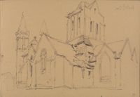A church (that on 24 r viewed from different vantage point)
