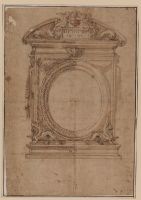 Design for a looking-glass frame