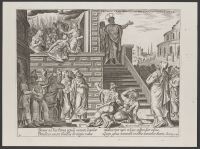 Saint Peter preaching to the people