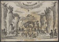 Stage design for 'Le Nozze degli Dei' - plate 7 (duplicate of  952.7)