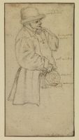 Peasant carrying a jar (recto)