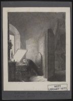 Rembrandt in his studio