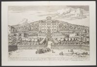 Frontal view of the villa Aldobrandini (Plate 5)