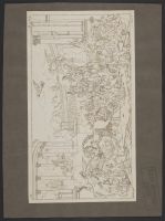 Triumphal march of Napoleon towards the Temple of Immortality