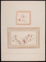Sketches of putti