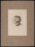 Study of the head of a young girl