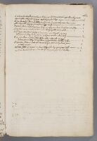 Building accounts from 1664 for alterations to a house in Liège (recto and verso).