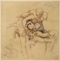 Study for 'The Rescue'