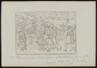 Titus Quinctius Flaminius being crowned with laurel wreaths and setting the Greeks free