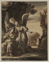 Hagar in the wilderness