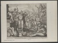 Israelites destroying statues of other gods, The