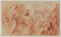 Sheet of studies after Old Masters